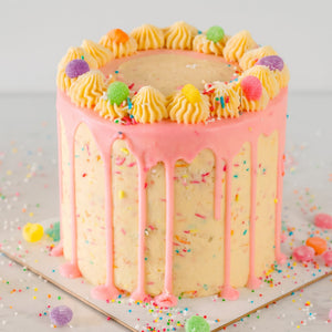 "Soet Celebration" Funfetti Rainbow Cake