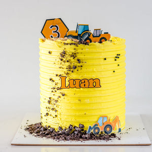 Construction Birthday Cake