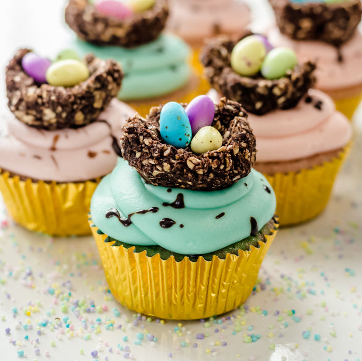 Easter Nest Cupcakes (6)