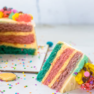 Easter Rainbow Confectionery Cake