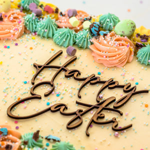 "SOET CELEBRATION" Speckled Egg Rainbow Sheet Cake