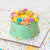 10cm Pastel Rainbow Bunny Cake
