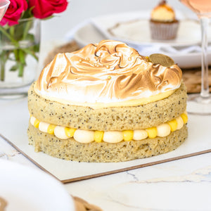 Picnic Lemon Poppy Cream cheese Cake