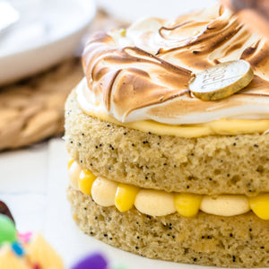 Picnic Lemon Poppy Cream cheese Cake