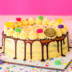 Picnic Rainbow Cream Cheese Cake