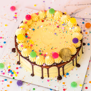 Picnic Rainbow Cream Cheese Cake