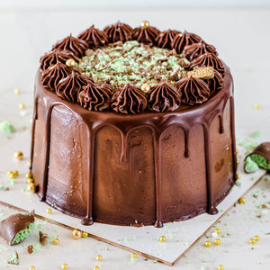 Chocolate Peppermint confectionery cake