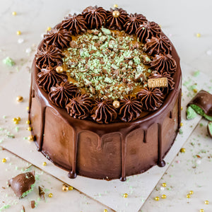 Chocolate Peppermint confectionery cake