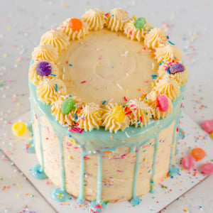 "Soet Celebration" Funfetti Rainbow Cake
