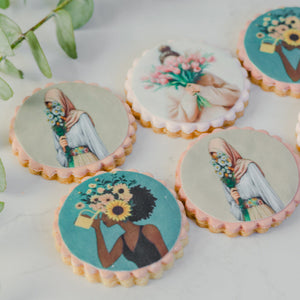 Flower Bloom Edible cookies (6)
