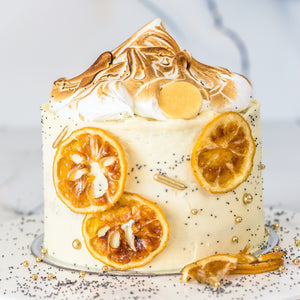 Lemon poppy cake