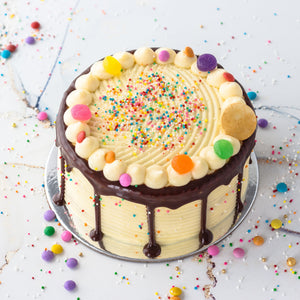 Confectionary Rainbow Cake