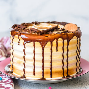 Chocolate s’mores cake