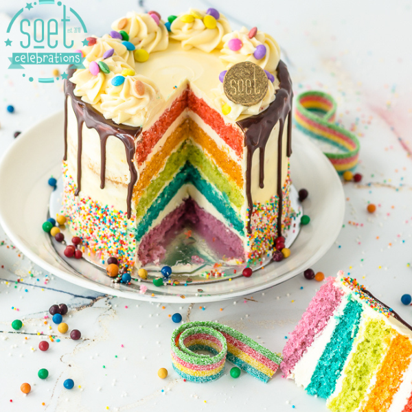"SOET CELEBRATION" RAINBOW SPRINKLE CAKE (2)