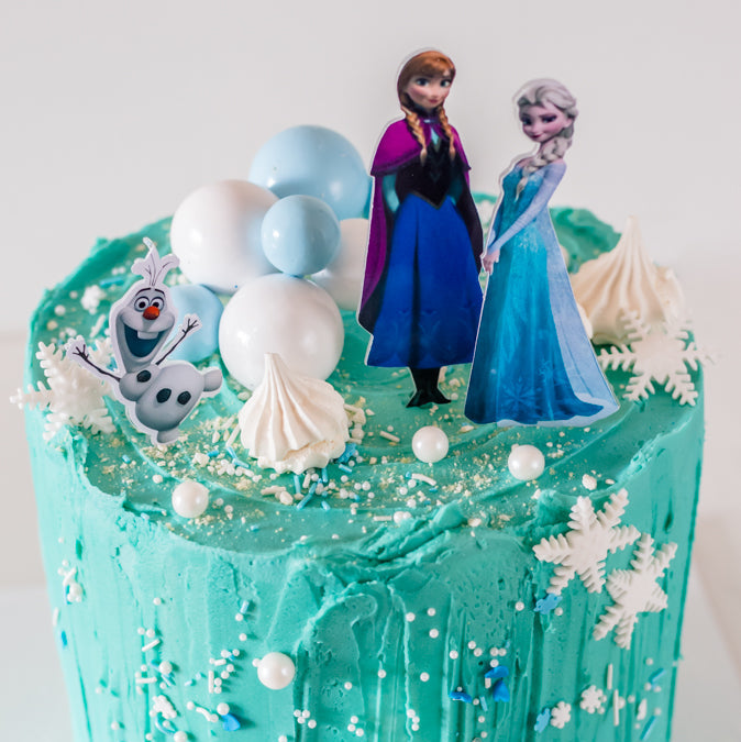 Frozen-Themed Celebration Cake