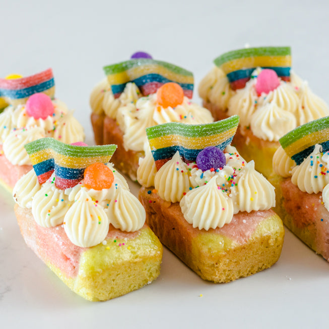 Mini Rainbow Tea Cakes (6)