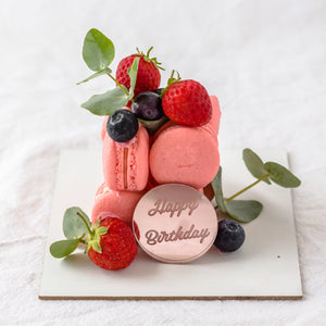 Macaron Birthday Stack