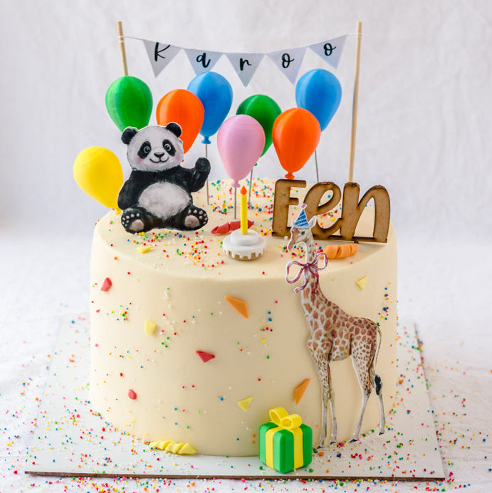 Party Animal Theme Cake