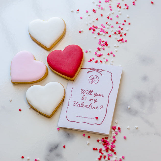 Be My Valentine Cookie Set (PRE ORDER ONLY AVAILABLE FROM 2ND FEB)