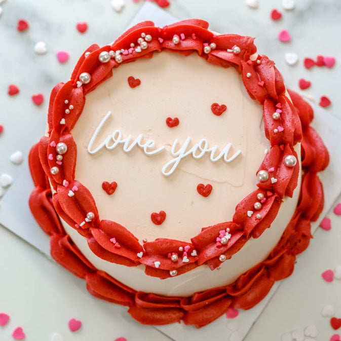 Sweetheart Vintage Cake