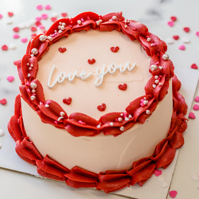 Sweetheart Vintage Cake