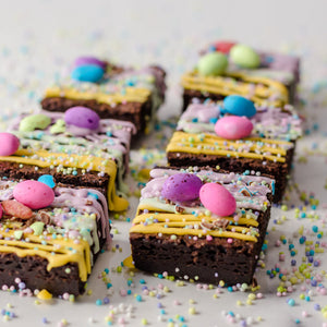 SPECKLED EGG FUDGE BROWNIES (6)