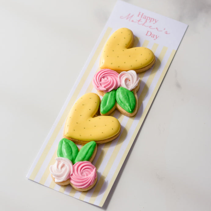 Yellow Heart String Cookies