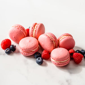 Mixed berry Macarons