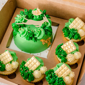 GAME DAY BENTO AND CUPCAKE COMBO BOX