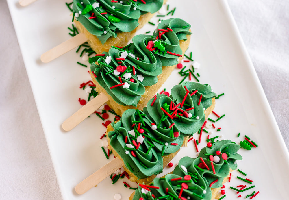 Christmas Tree Cake Sticks (6)