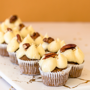 Mini carrot Cupcakes