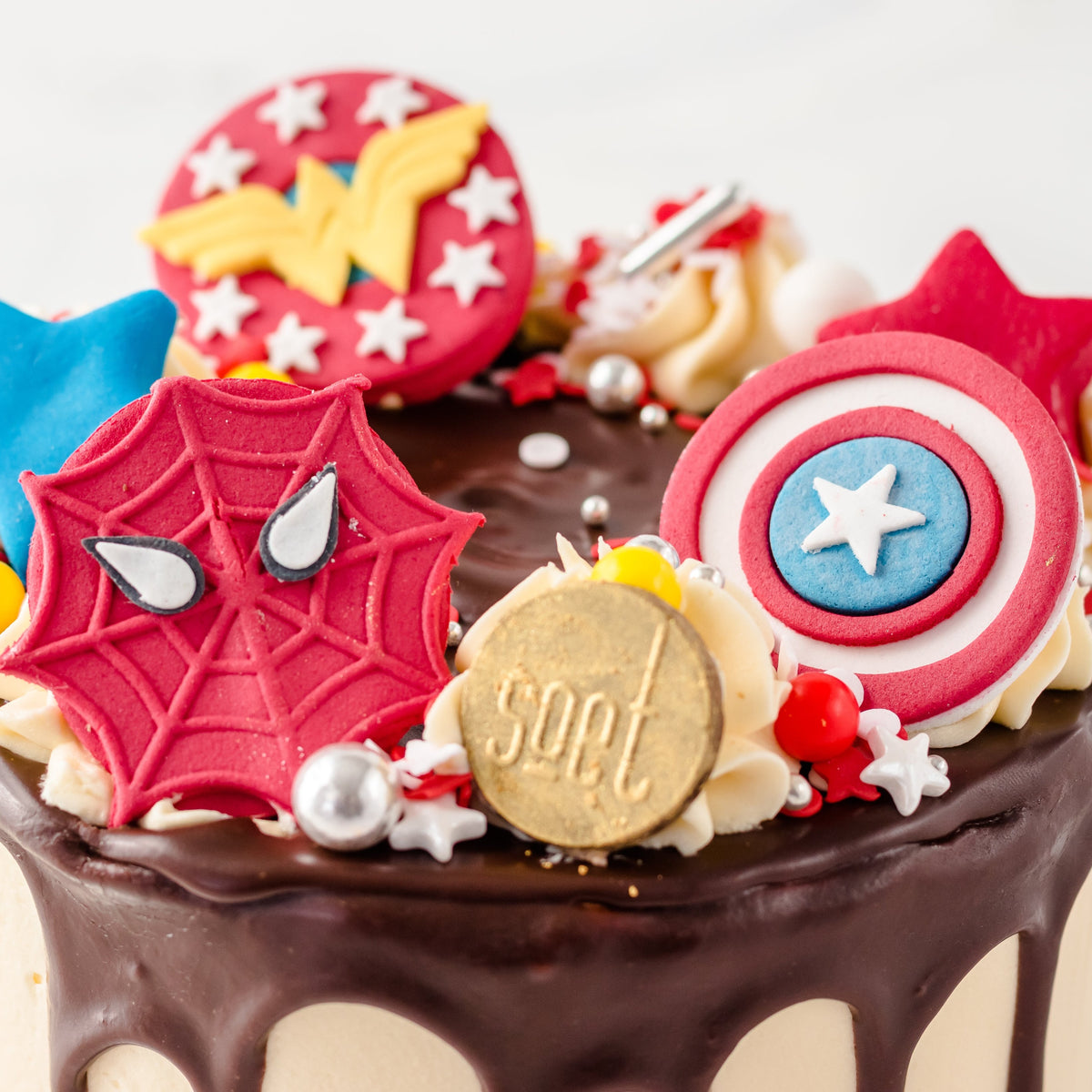 Marvel Themed Cake