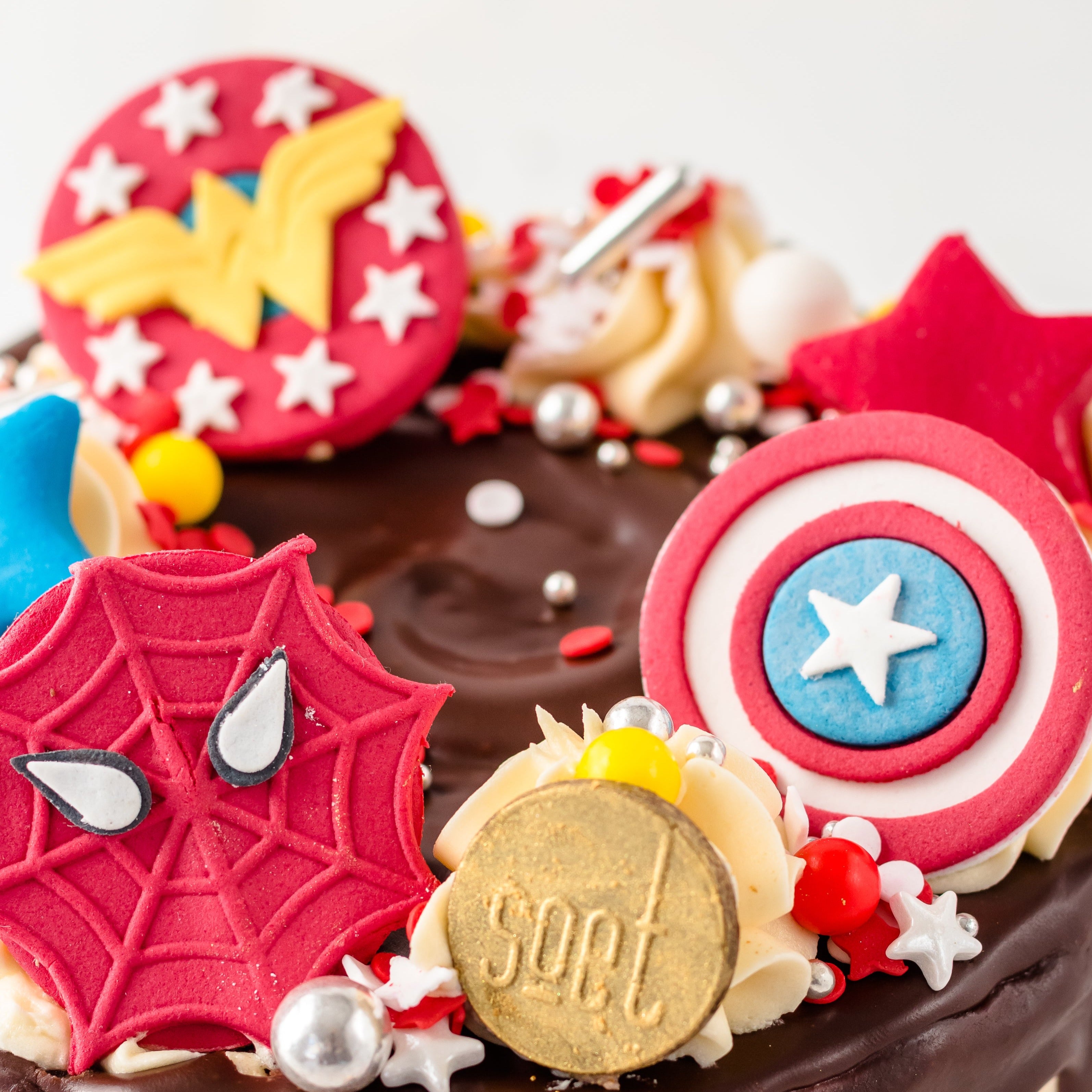 Marvel Rivals Character Cake Marvel Themed Cake - Soet Cakes