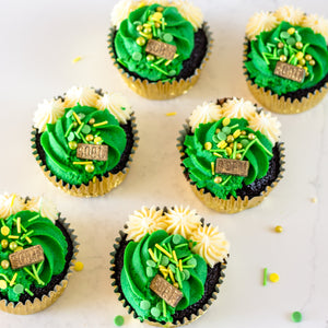 Springbok Theme Cupcakes