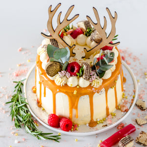 Reindeer theme Carrot Cake
