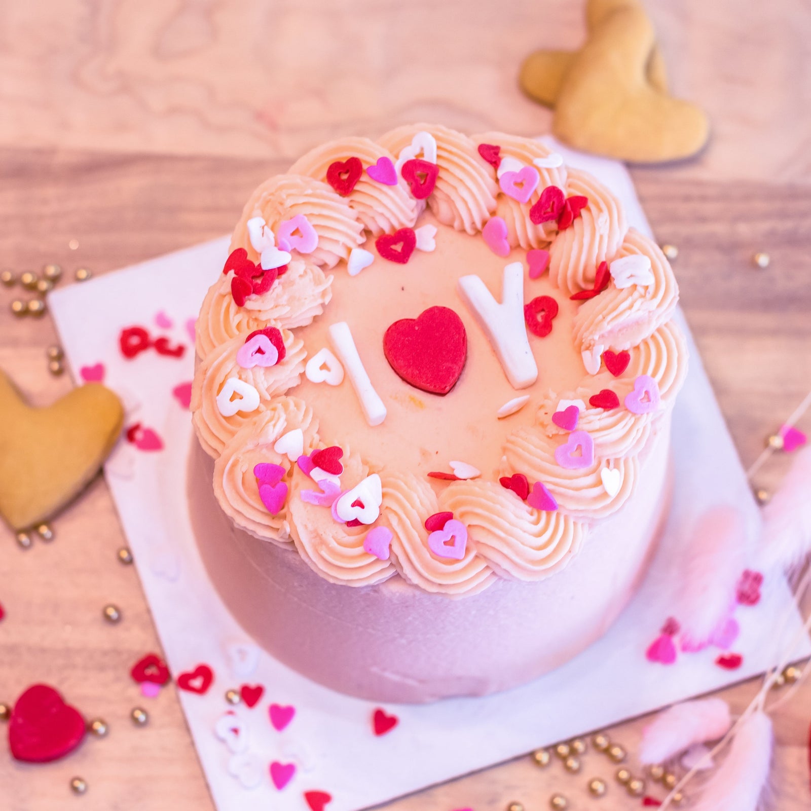 I (HEART) YOU! 10cm Cake