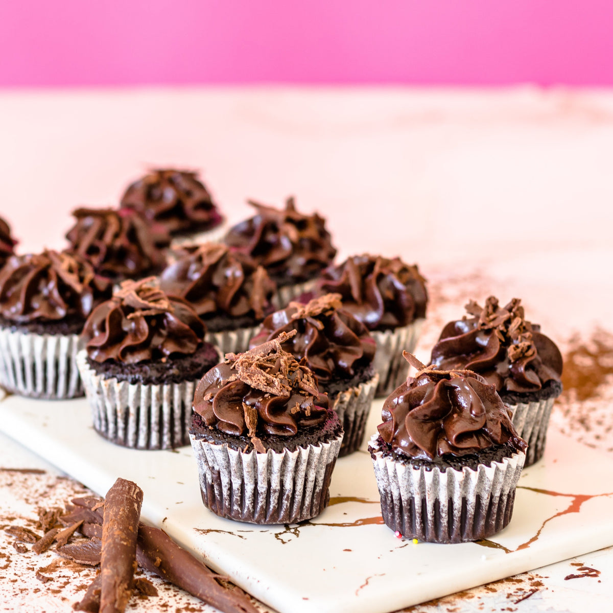 Mini Moist Chocolate Cupcakes (9)