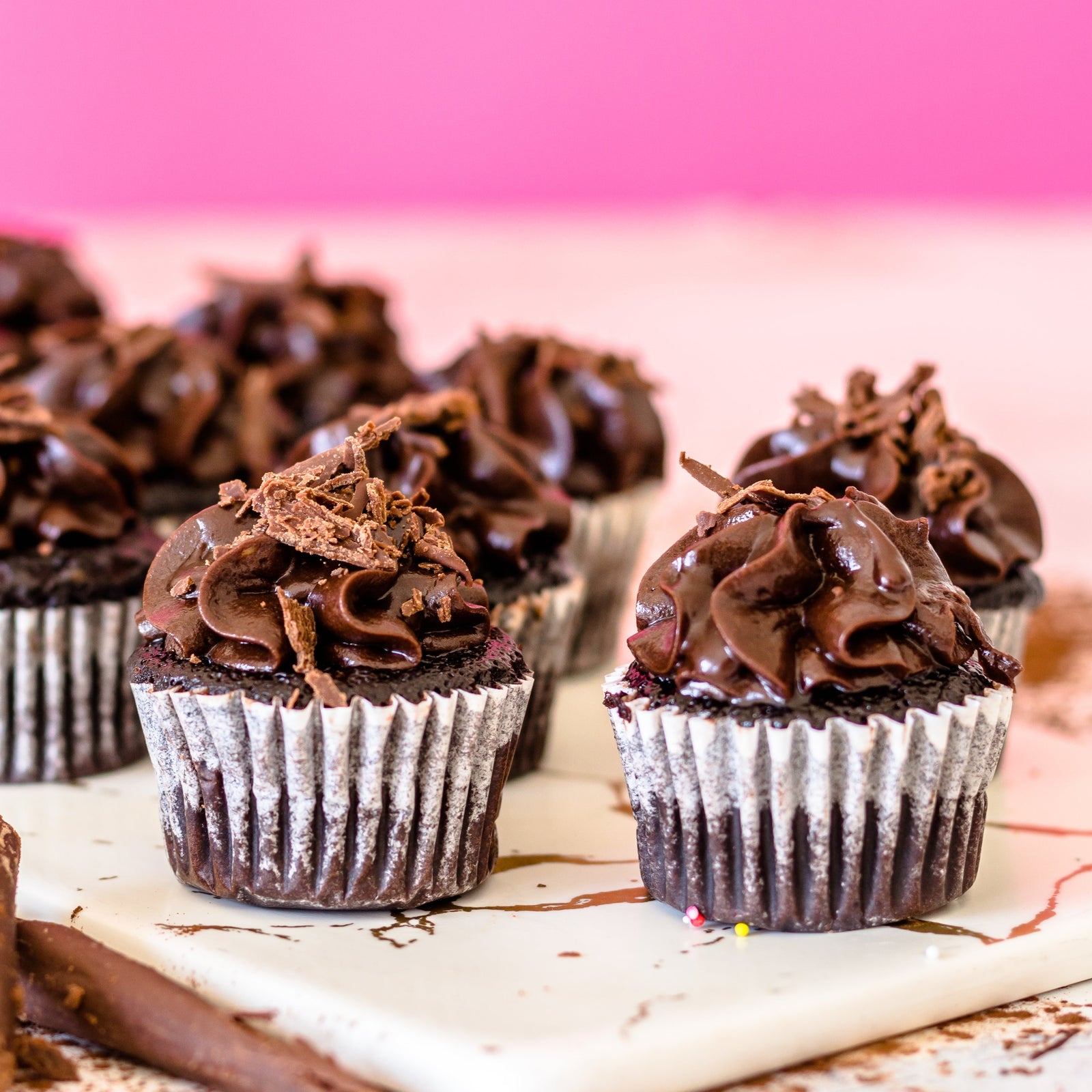 Mini Moist Chocolate Cupcakes (9)