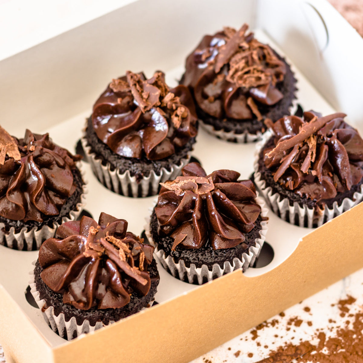 Mini Moist Chocolate Cupcakes (9)