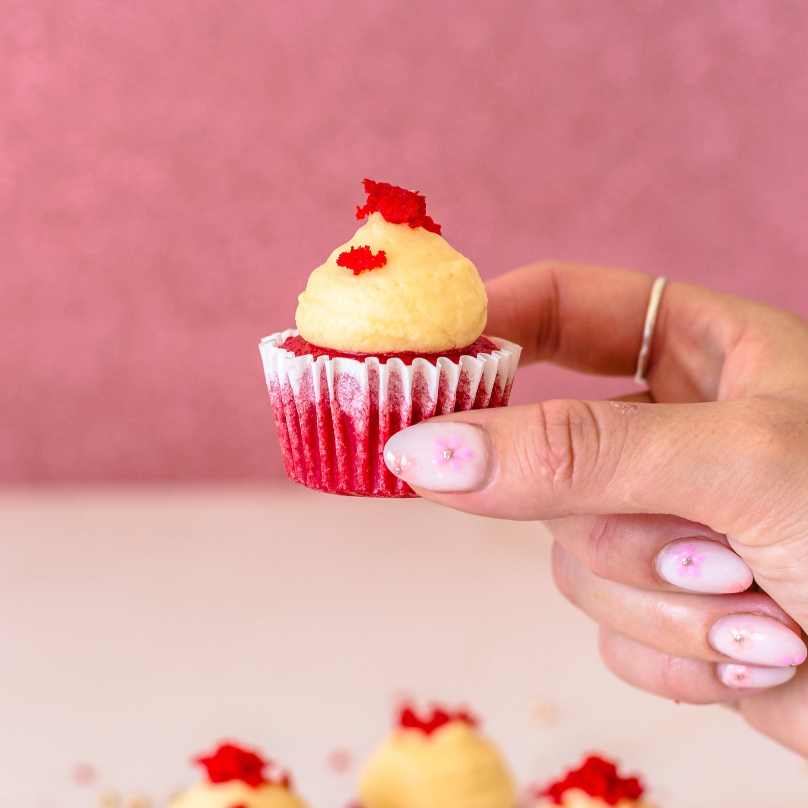 Mini Red Velvet  Cupcakes (9)