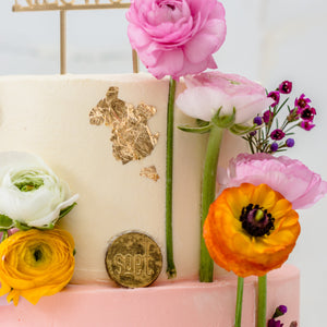 Petal Perfection Wedding cake