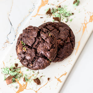 GIANT PEPPERMINT COOKIES