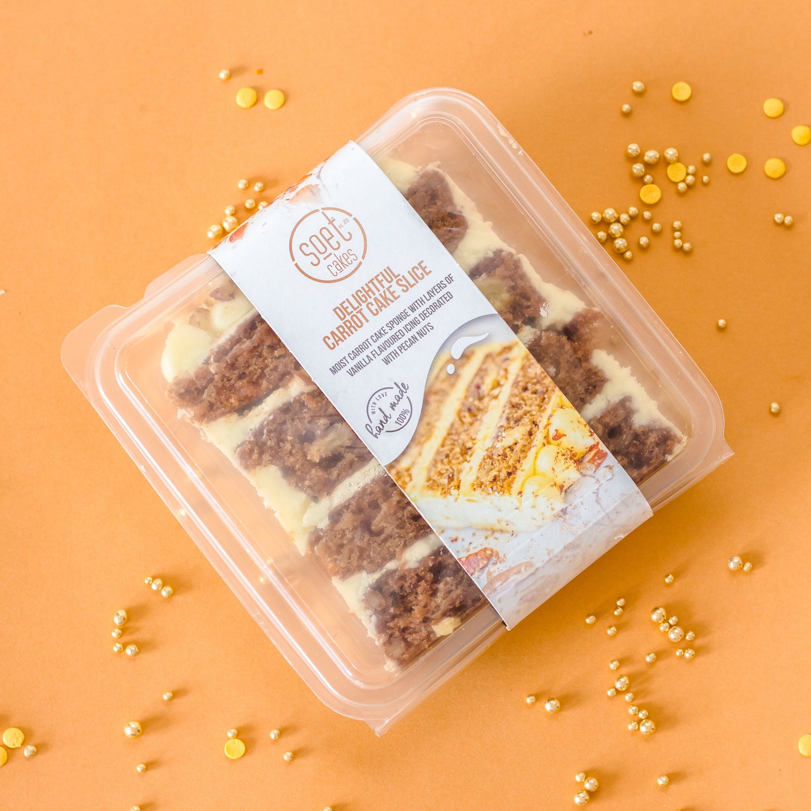 Carrot Cake slices (6)