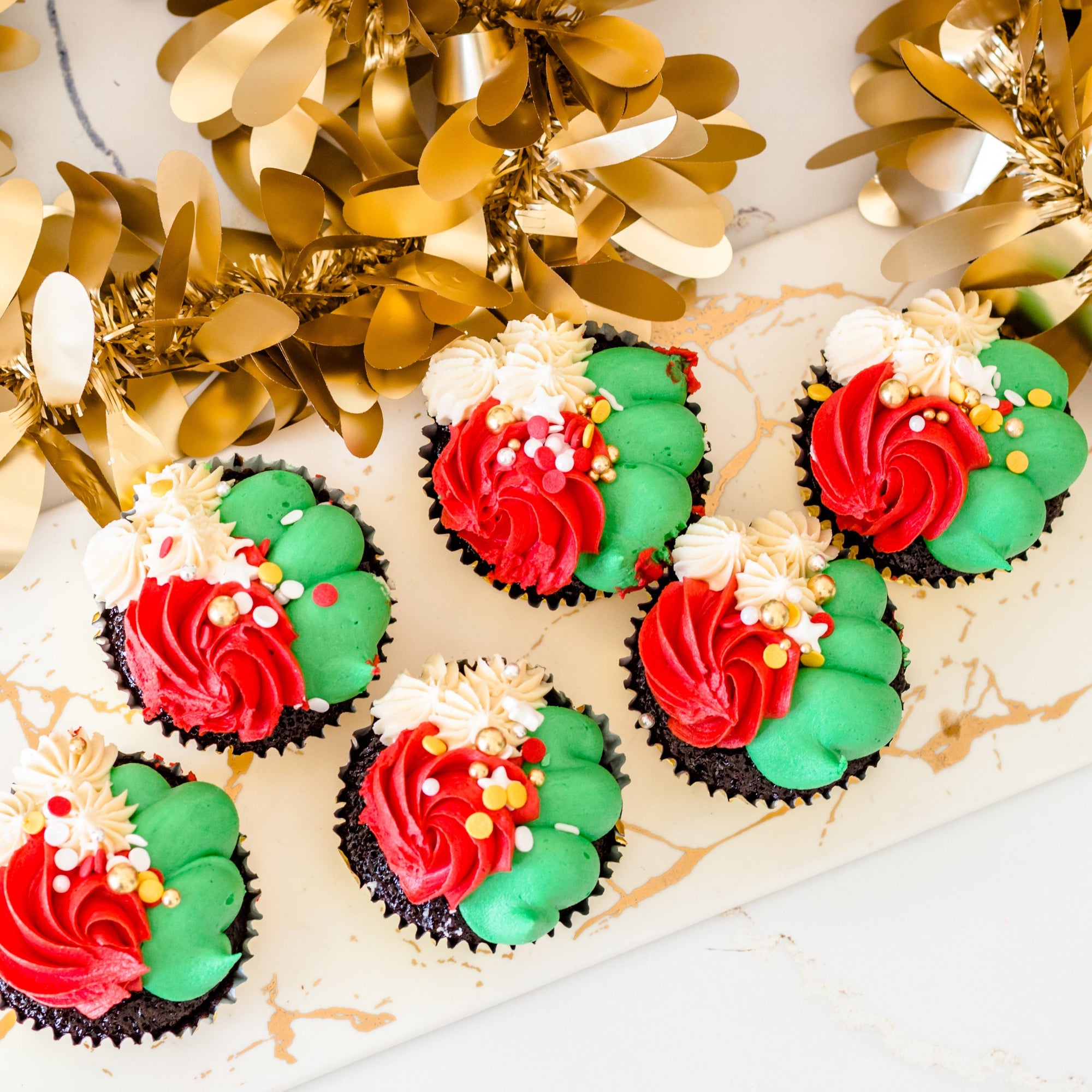 Jingle Bells Cupcakes