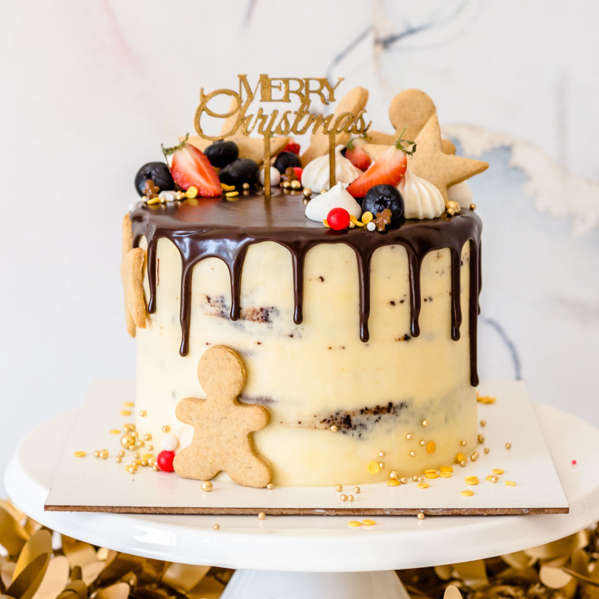 GINGERBREAD CHOCOLATE CAKE