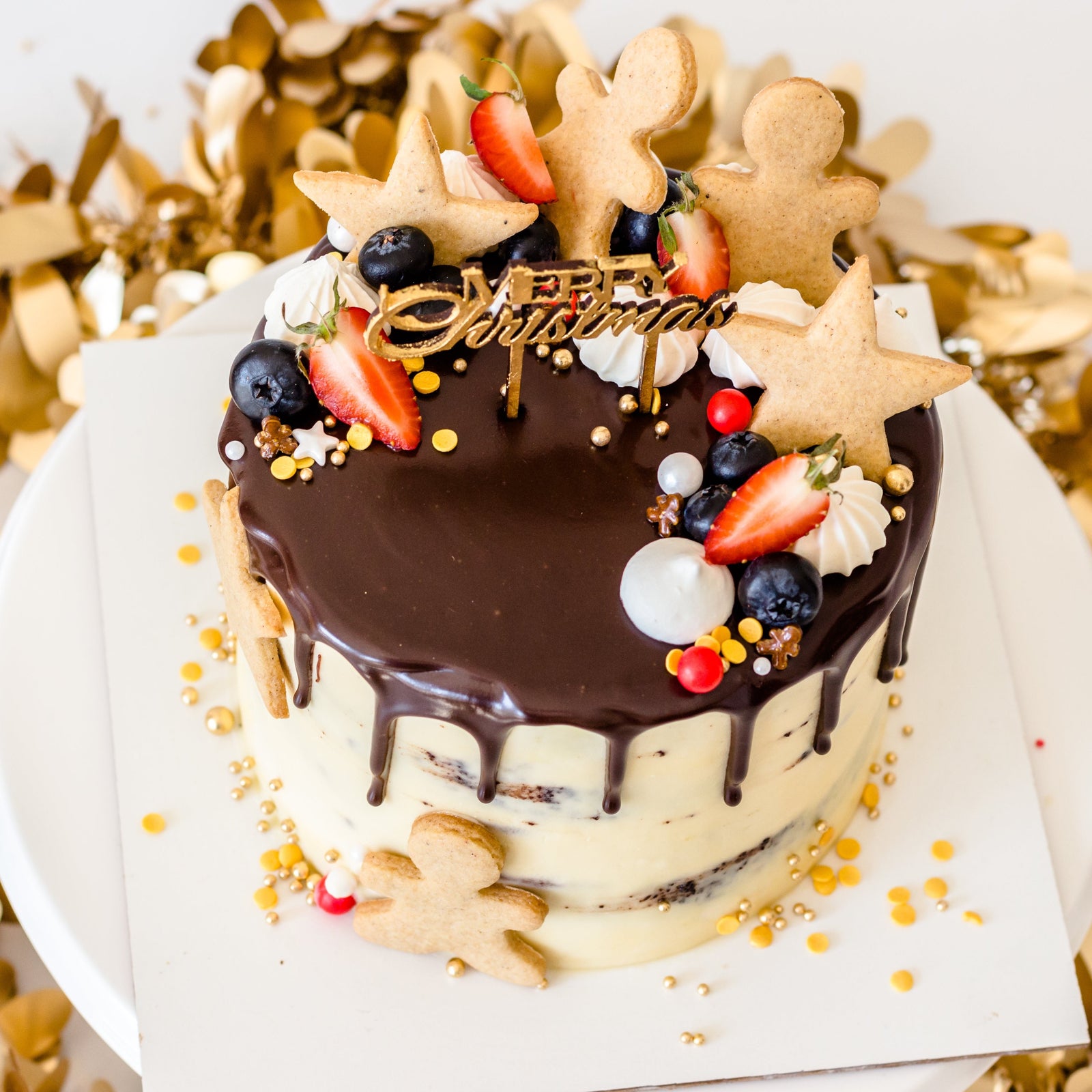 GINGERBREAD CHOCOLATE CAKE