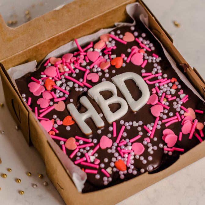 HBD Brownies Box