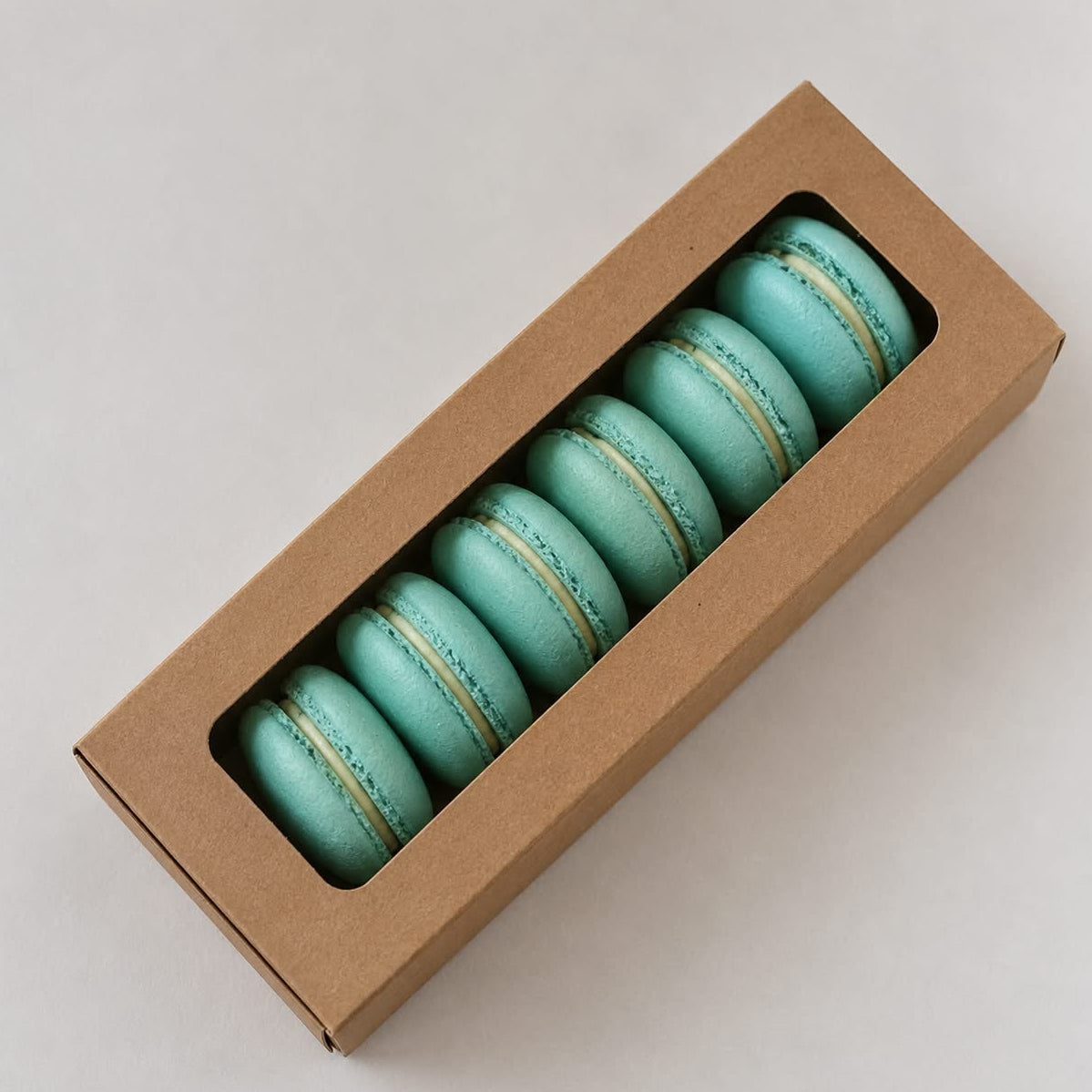 Blueberry Macarons