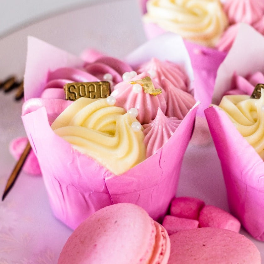 6 PINK FAIRY CUPCAKES