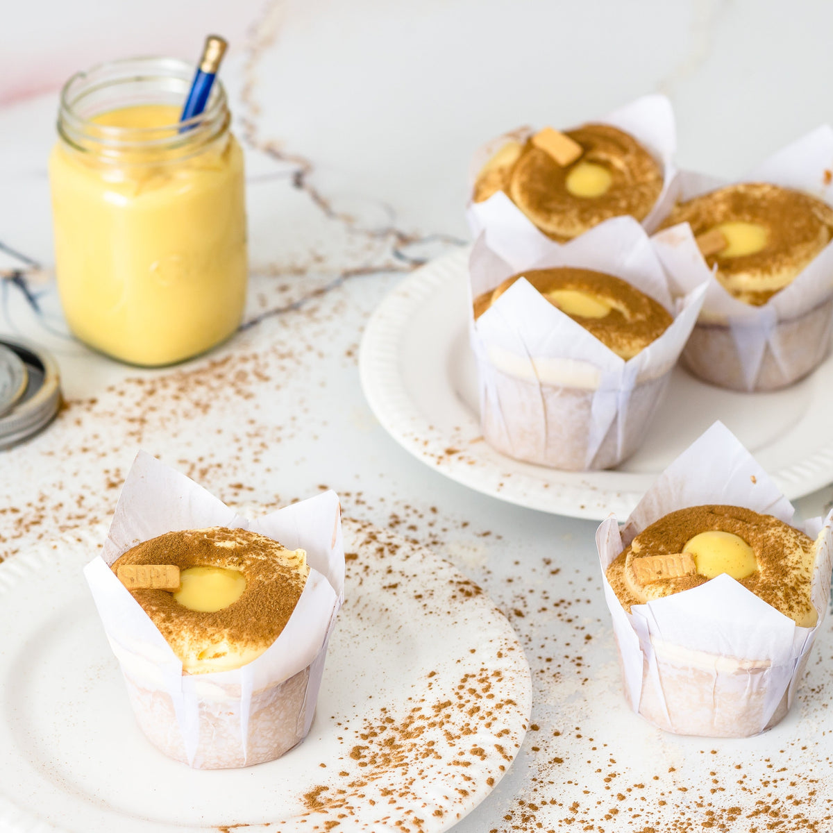Milk Tart Cupckaes